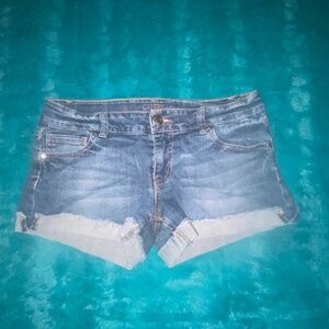 Cuffed Shorts-Celebrity pink jeans- Size 11.